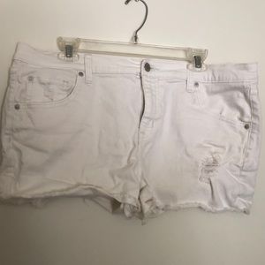 White shorts